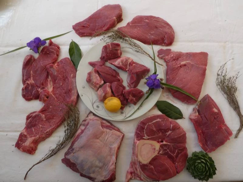 Colis de bœuf Aubrac 10 kg